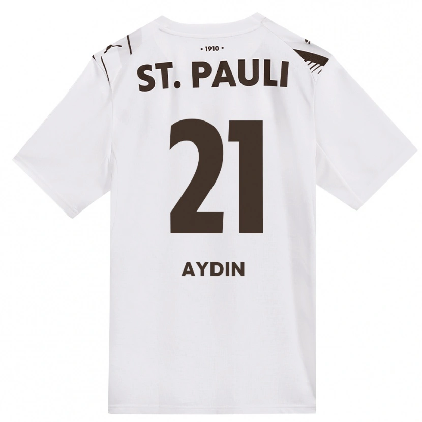 Danxen Criança Camisola Kenan Aydin #21 Café Branco Vermelho Alternativa 2026/27 Camisa Brasil