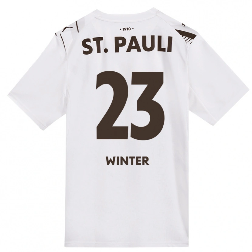 Danxen Criança Camisola Nik Winter #23 Café Branco Vermelho Alternativa 2026/27 Camisa Brasil