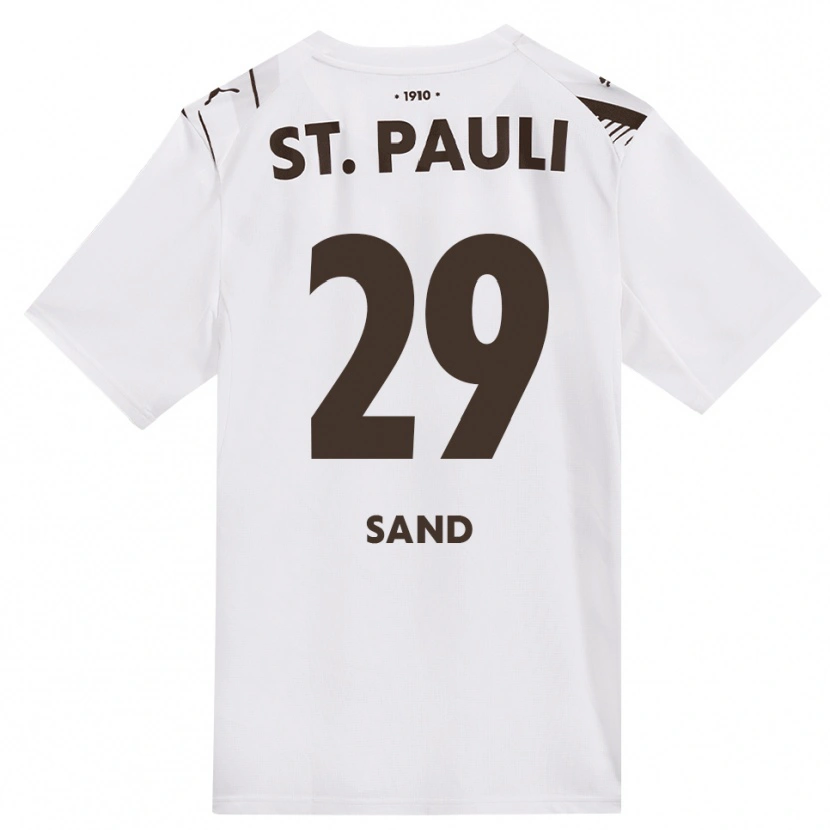 Danxen Criança Camisola Christoffer Sand #29 Café Branco Vermelho Alternativa 2026/27 Camisa Brasil