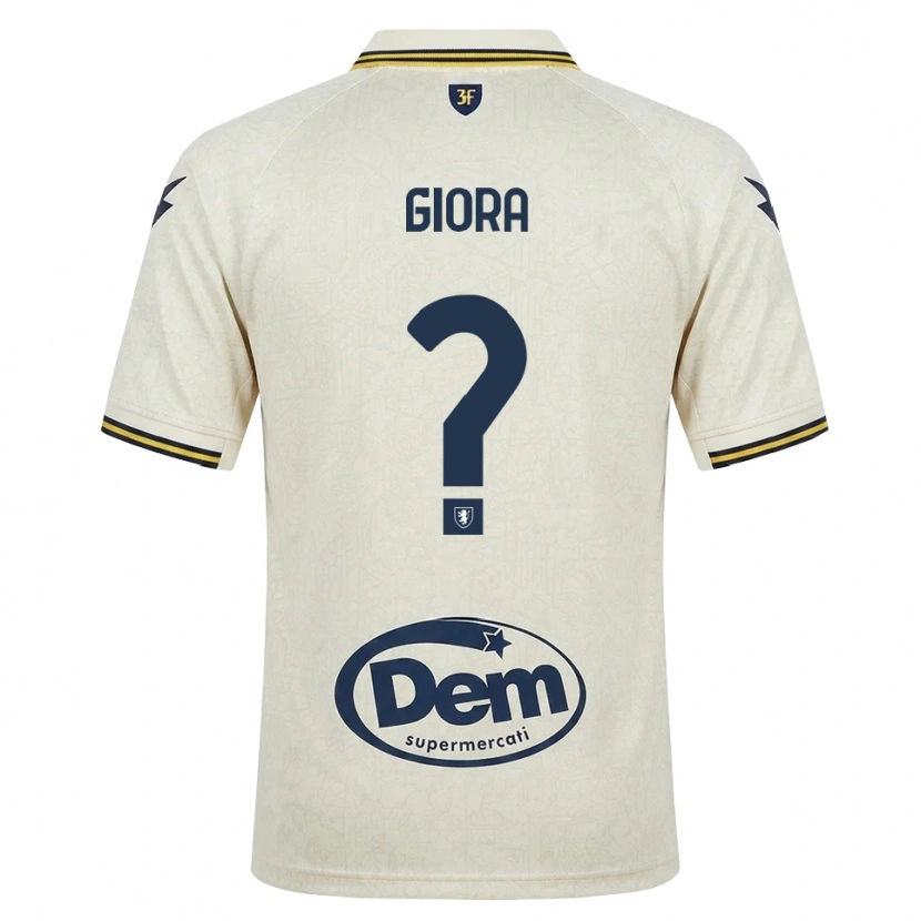 Danxen Criança Camisola Federico Giora #0 Amarelo Renda Velha Preto Alternativa 2026/27 Camisa Brasil