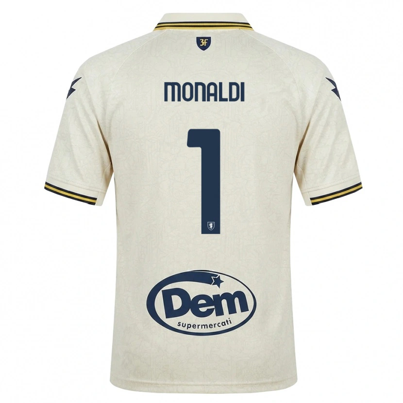 Danxen Criança Camisola Matias Monaldi #1 Amarelo Renda Velha Preto Alternativa 2026/27 Camisa Brasil