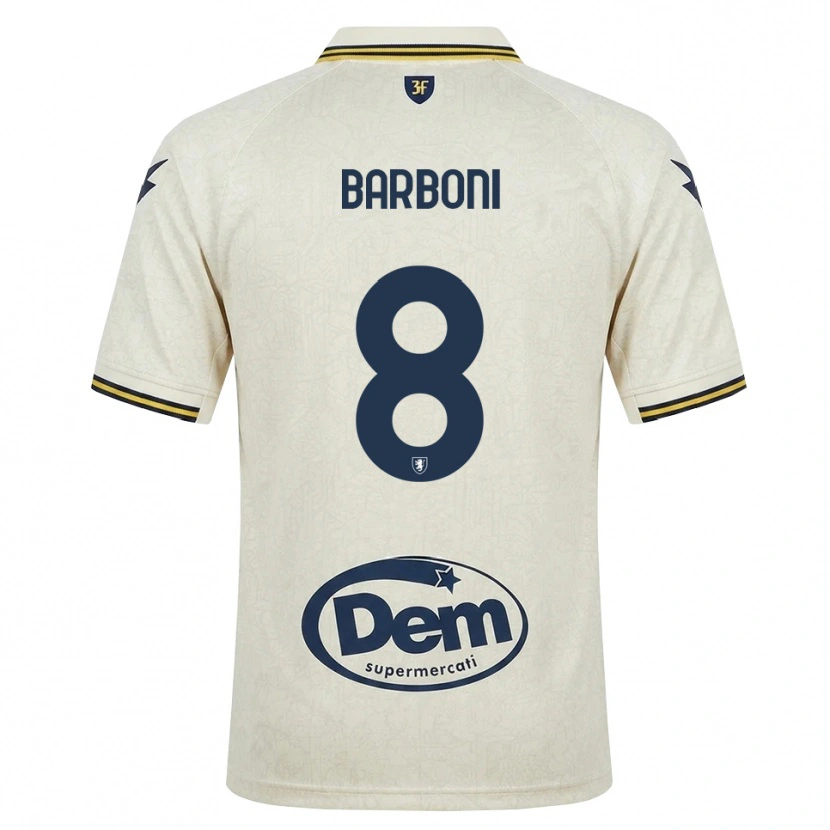 Danxen Criança Camisola David Barboni #8 Amarelo Renda Velha Preto Alternativa 2026/27 Camisa Brasil