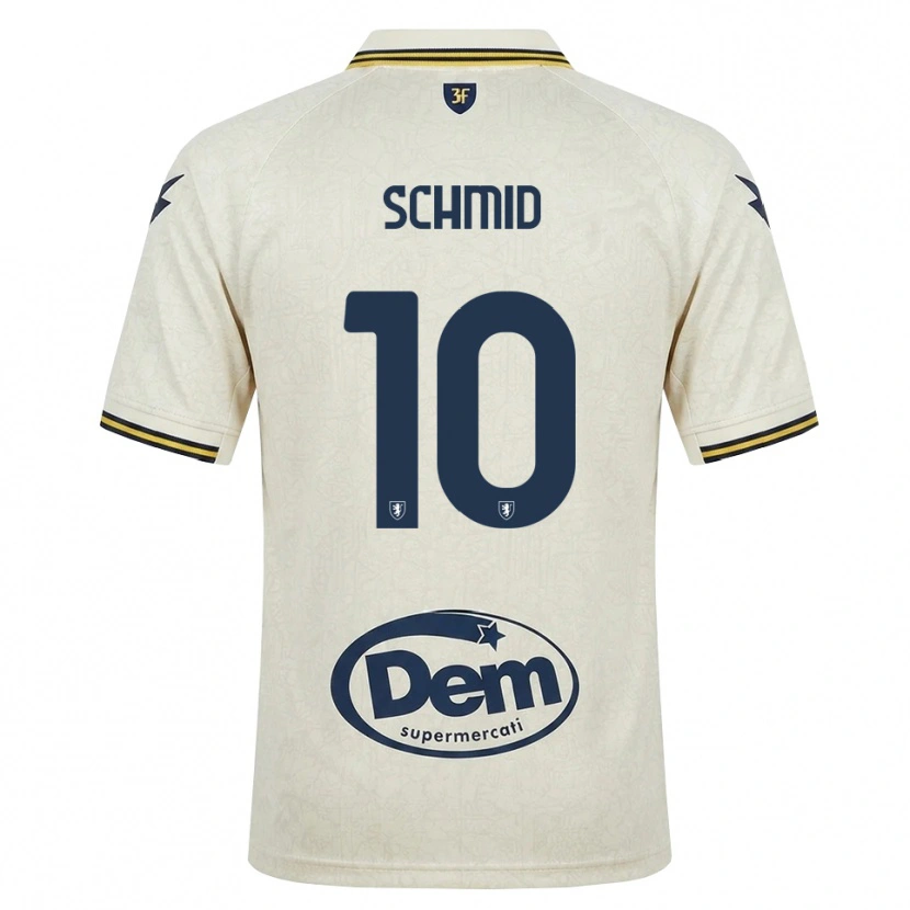 Danxen Criança Camisola Romano Schmid #10 Amarelo Renda Velha Preto Alternativa 2026/27 Camisa Brasil