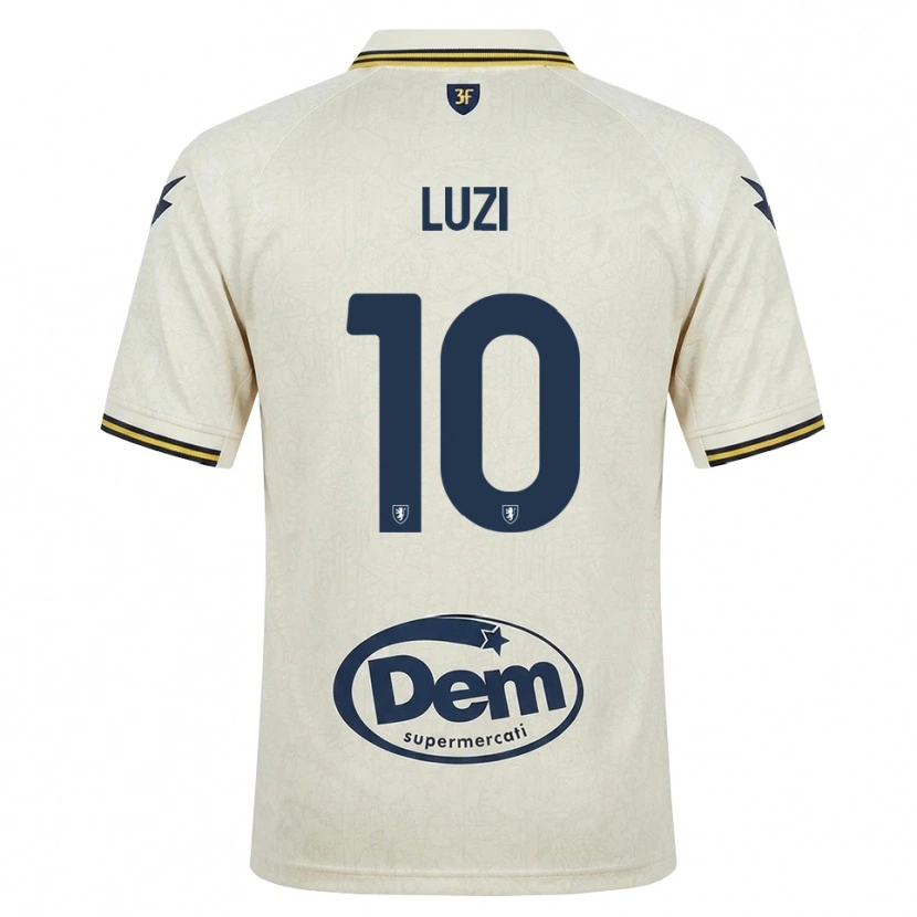 Danxen Criança Camisola Daniel Luzi #10 Amarelo Renda Velha Preto Alternativa 2026/27 Camisa Brasil