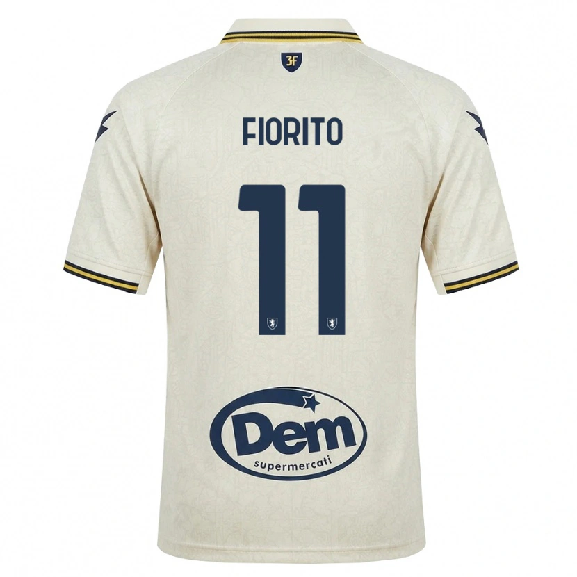 Danxen Criança Camisola Loris Fiorito #11 Amarelo Renda Velha Preto Alternativa 2026/27 Camisa Brasil