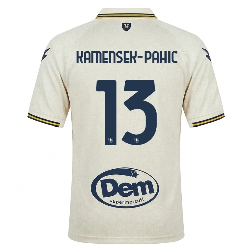 Danxen Criança Camisola Matjaz Kamensek-Pahic #13 Amarelo Renda Velha Preto Alternativa 2026/27 Camisa Brasil