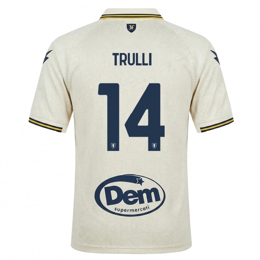 Danxen Criança Camisola Lorenzo Trulli #14 Amarelo Renda Velha Preto Alternativa 2026/27 Camisa Brasil