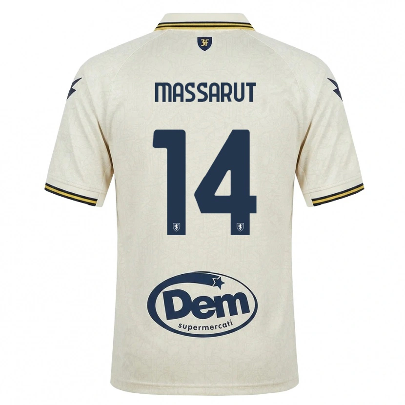 Danxen Criança Camisola Daniele Massarut #14 Amarelo Renda Velha Preto Alternativa 2026/27 Camisa Brasil