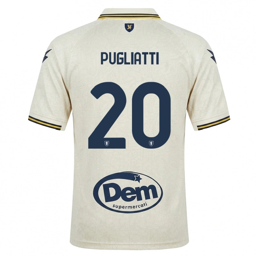 Danxen Criança Camisola Davide Pugliatti #20 Amarelo Renda Velha Preto Alternativa 2026/27 Camisa Brasil