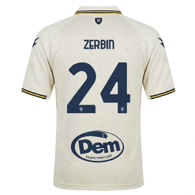 Danxen Criança Camisola Alessio Zerbin #24 Amarelo Renda Velha Preto Alternativa 2026/27 Camisa Brasil
