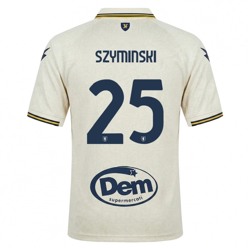 Danxen Criança Camisola Przemyslaw Szyminski #25 Amarelo Renda Velha Preto Alternativa 2026/27 Camisa Brasil