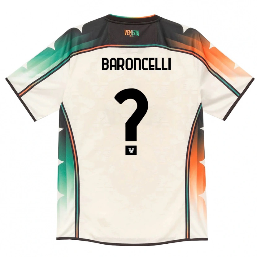 Danxen Criança Camisola Andrea Baroncelli #0 Amarelo Laranja Verde Renda Velha Alternativa 2026/27 Camisa Brasil