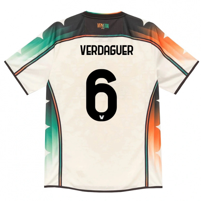Danxen Criança Camisola Judith Verdaguer #6 Amarelo Laranja Verde Renda Velha Alternativa 2026/27 Camisa Brasil
