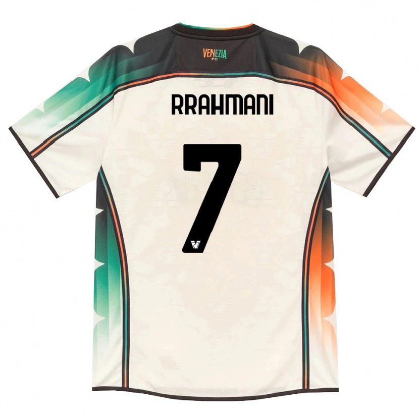 Danxen Criança Camisola Albion Rrahmani #7 Amarelo Laranja Verde Renda Velha Alternativa 2026/27 Camisa Brasil