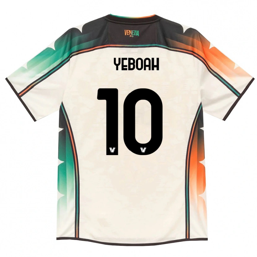 Danxen Criança Camisola John Yeboah #10 Amarelo Laranja Verde Renda Velha Alternativa 2026/27 Camisa Brasil