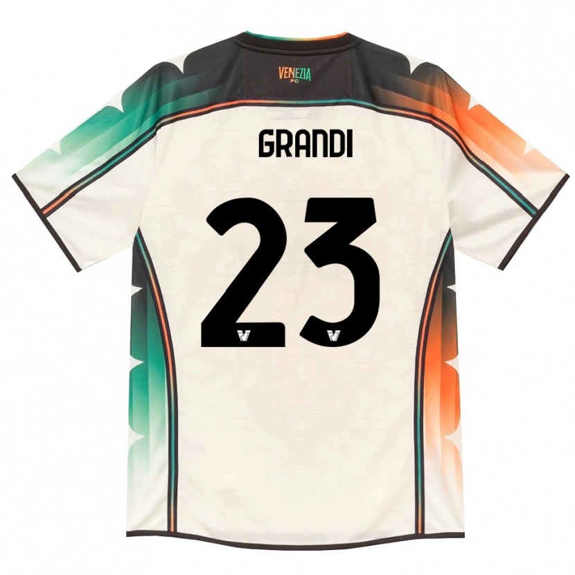 Danxen Criança Camisola Matteo Grandi #23 Amarelo Laranja Verde Renda Velha Alternativa 2026/27 Camisa Brasil