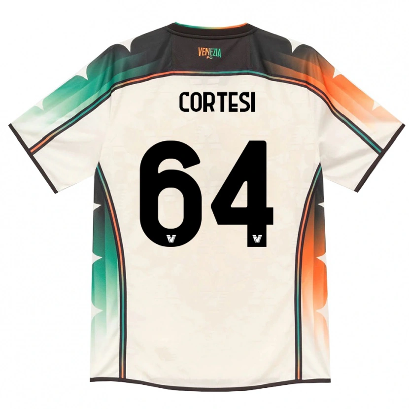 Danxen Criança Camisola Serena Cortesi #64 Amarelo Laranja Verde Renda Velha Alternativa 2026/27 Camisa Brasil