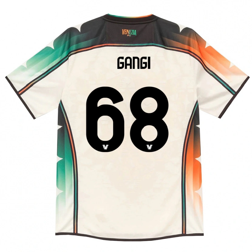 Danxen Criança Camisola Chiara Gangi #68 Amarelo Laranja Verde Renda Velha Alternativa 2026/27 Camisa Brasil