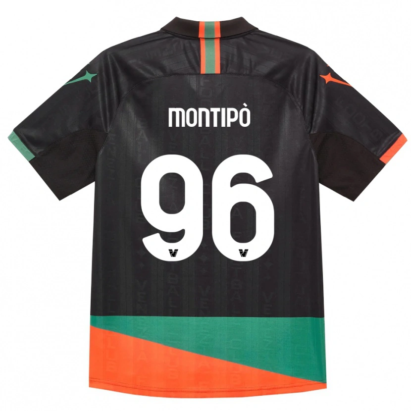 Danxen Homem Camisola Lorenzo Montipò #96 Preto Laranja Verde Principal 2026/27 Camisa Brasil