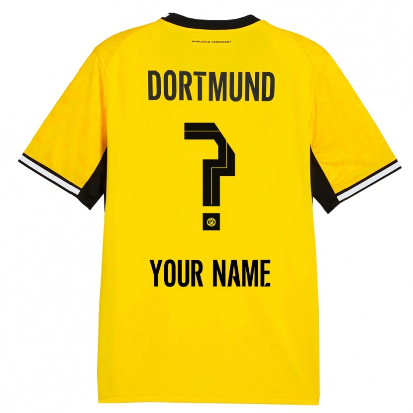 Danxen Homem Camisola Seu Nome #0 Amarelo Preto Branco Principal 2026/27 Camisa Brasil
