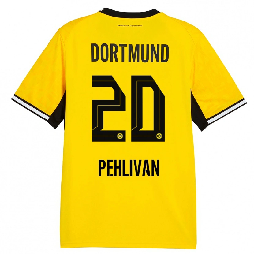Danxen Homem Camisola Miran Pehlivan #20 Amarelo Preto Branco Principal 2026/27 Camisa Brasil