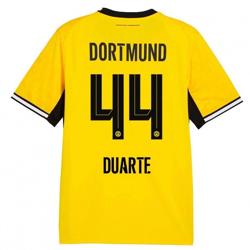 Danxen Homem Camisola Enzo Dos Santos #44 Amarelo Preto Branco Principal 2026/27 Camisa Brasil