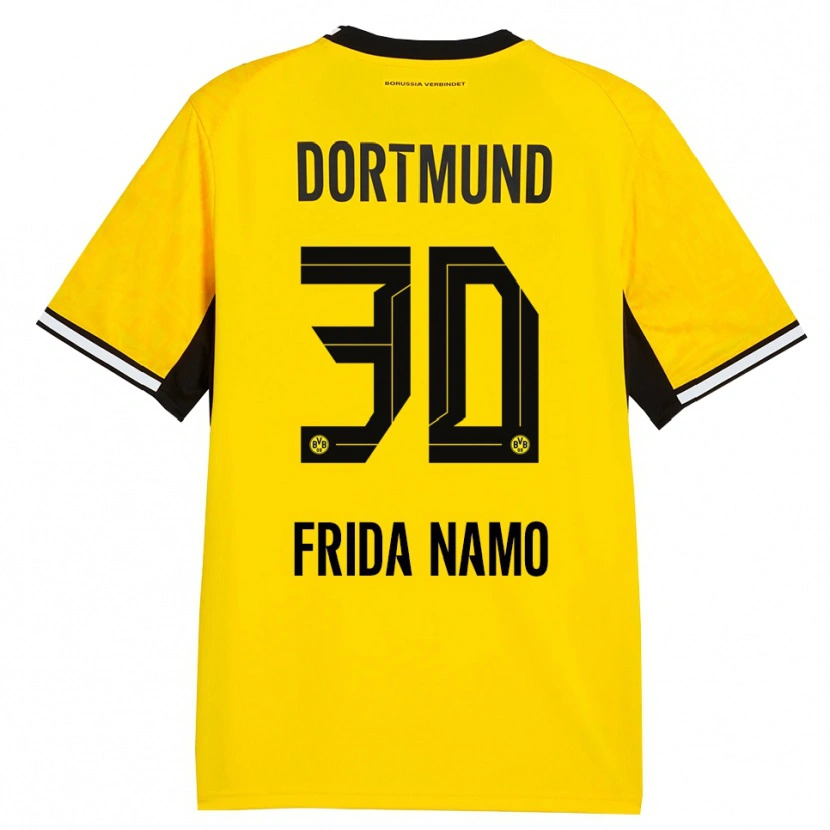 Danxen Homem Camisola Ronning Frida Namo #30 Amarelo Preto Branco Principal 2026/27 Camisa Brasil