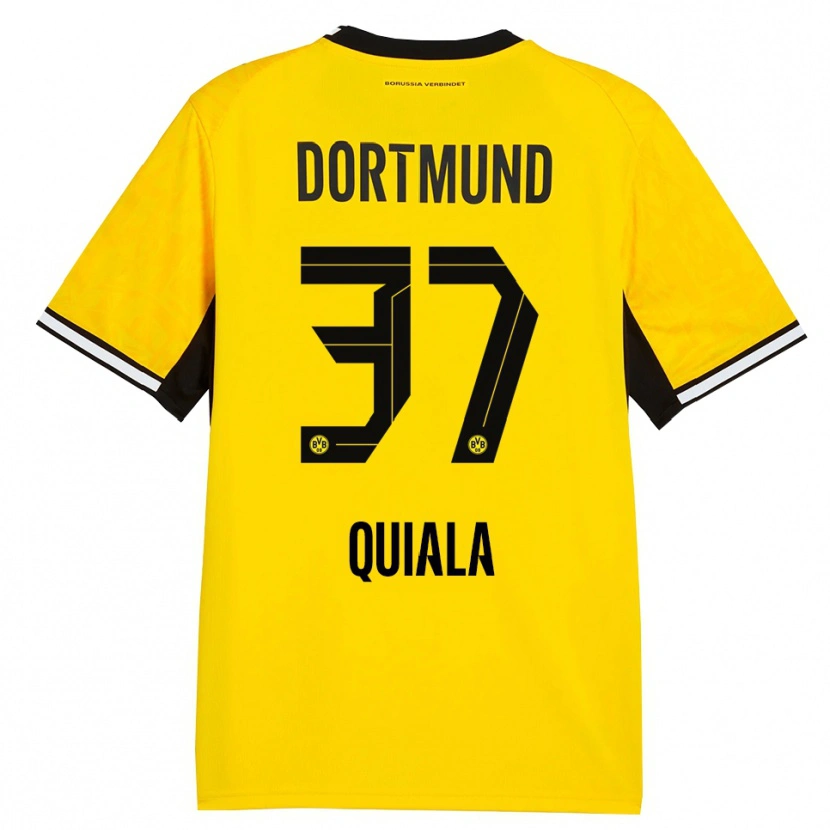 Danxen Homem Camisola Nanitonda Quiala #37 Amarelo Preto Branco Principal 2026/27 Camisa Brasil