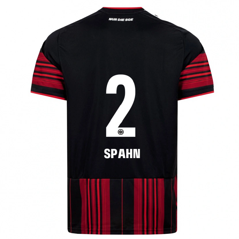 Danxen Homem Camisola Maurice Spahn #2 Preto Vermelho Branco Principal 2026/27 Camisa Brasil