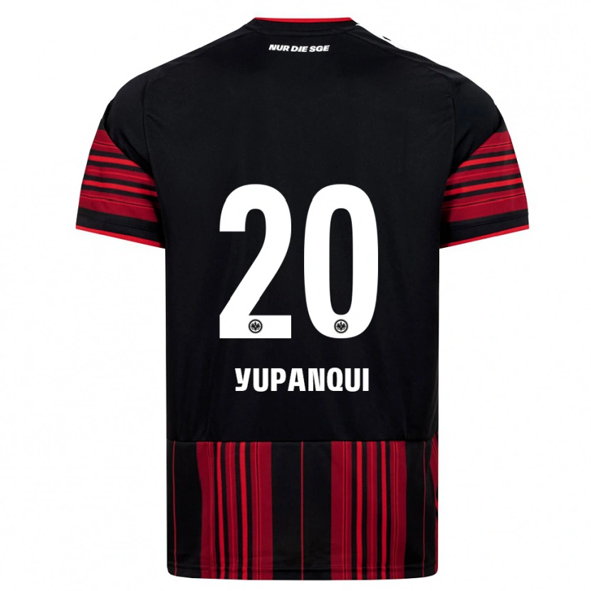 Danxen Homem Camisola Philipp Eisele Yupanqui #20 Preto Vermelho Branco Principal 2026/27 Camisa Brasil