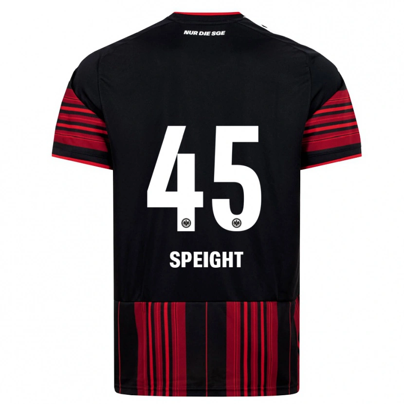 Danxen Homem Camisola Benjamin Speight #45 Preto Vermelho Branco Principal 2026/27 Camisa Brasil