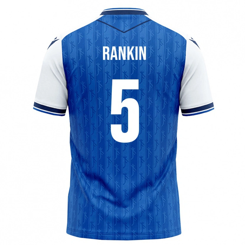 Danxen Homem Camisola Jamilla Rankin #5 Azul Real Branco Principal 2026/27 Camisa Brasil