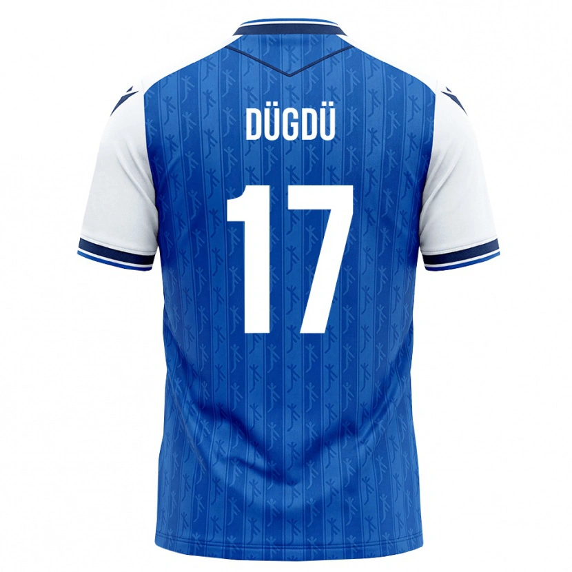 Danxen Homem Camisola Tamay Dügdü #17 Azul Real Branco Principal 2026/27 Camisa Brasil