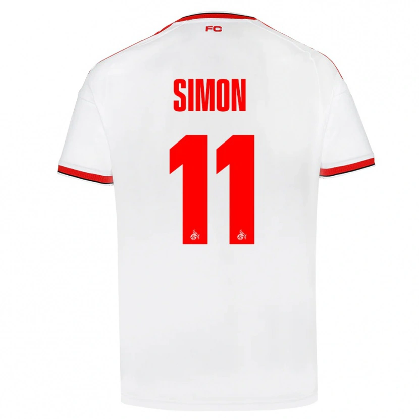 Danxen Homem Camisola Josias Simon #11 Branco Vermelho Preto Principal 2026/27 Camisa Brasil