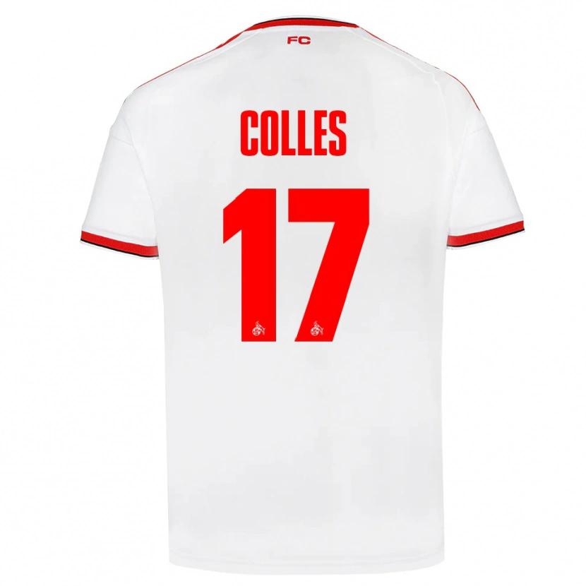 Danxen Homem Camisola Jan Colles #17 Branco Vermelho Preto Principal 2026/27 Camisa Brasil