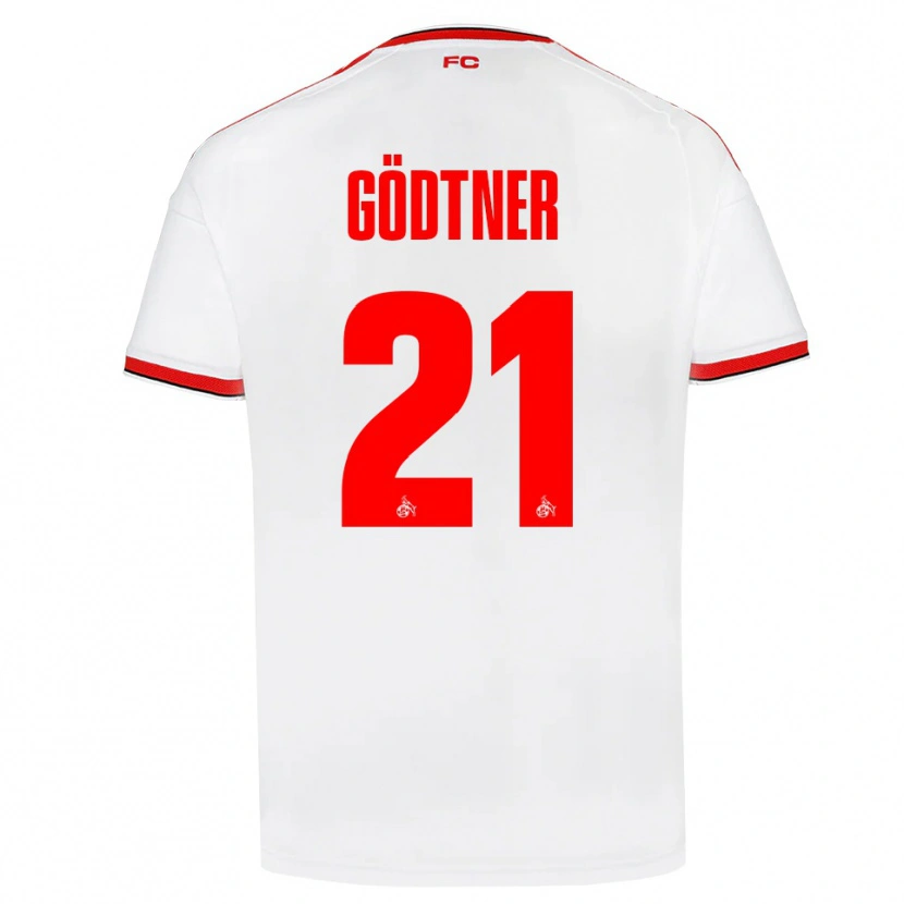 Danxen Homem Camisola Matteo Gödtner #21 Branco Vermelho Preto Principal 2026/27 Camisa Brasil