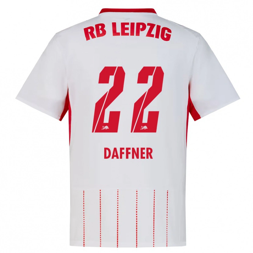 Danxen Homem Camisola Felix Daffner #22 Vermelho Branco Amarelo Principal 2026/27 Camisa Brasil