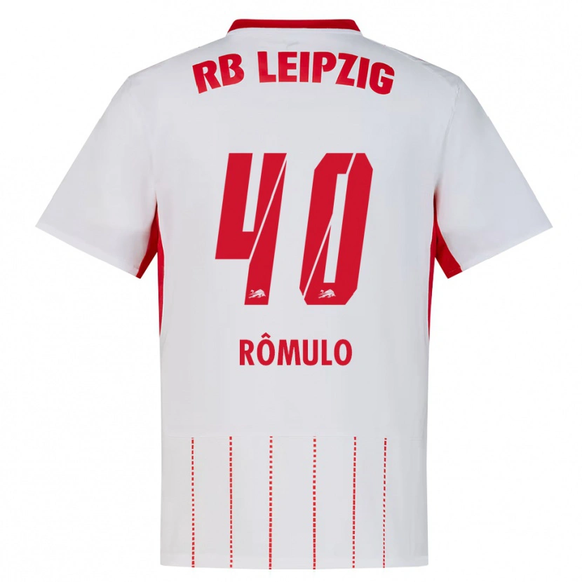 Danxen Homem Camisola Rômulo José Cardoso Da Cruz #40 Vermelho Branco Amarelo Principal 2026/27 Camisa Brasil