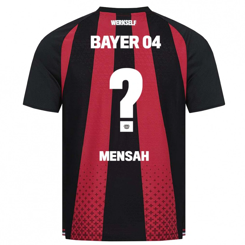 Danxen Homem Camisola Naba Mensah #0 Preto Branco Vermelho Principal 2026/27 Camisa Brasil