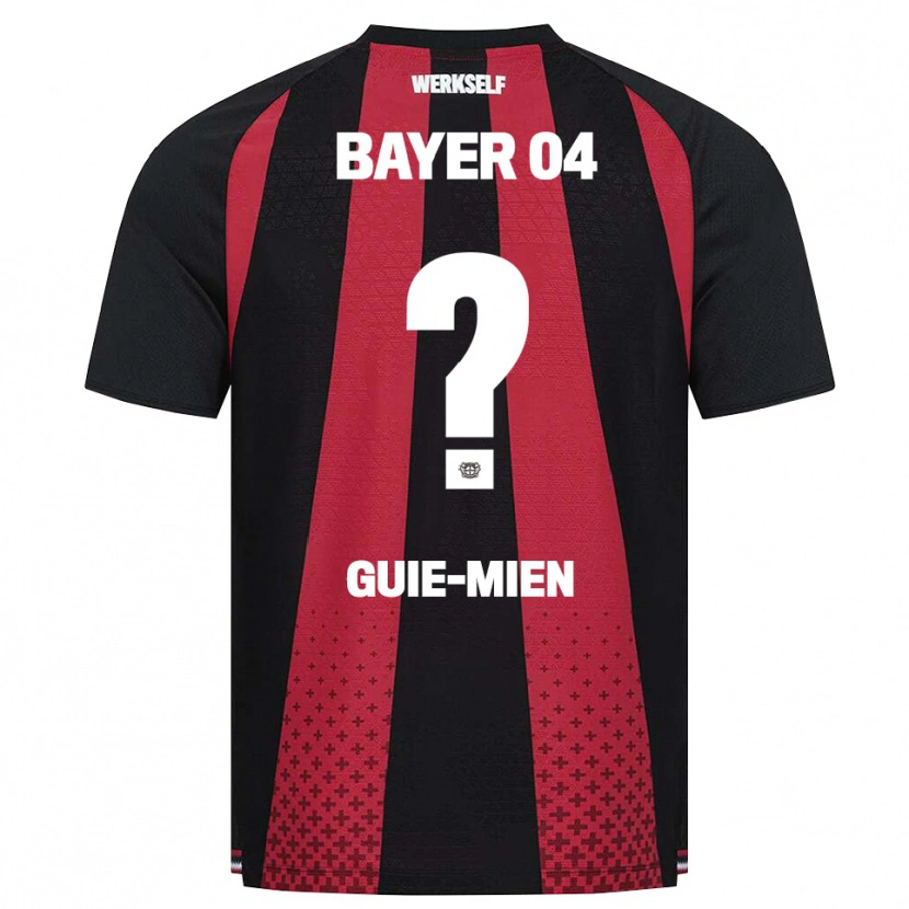Danxen Homem Camisola Samuel Guie-Mien #0 Preto Branco Vermelho Principal 2026/27 Camisa Brasil