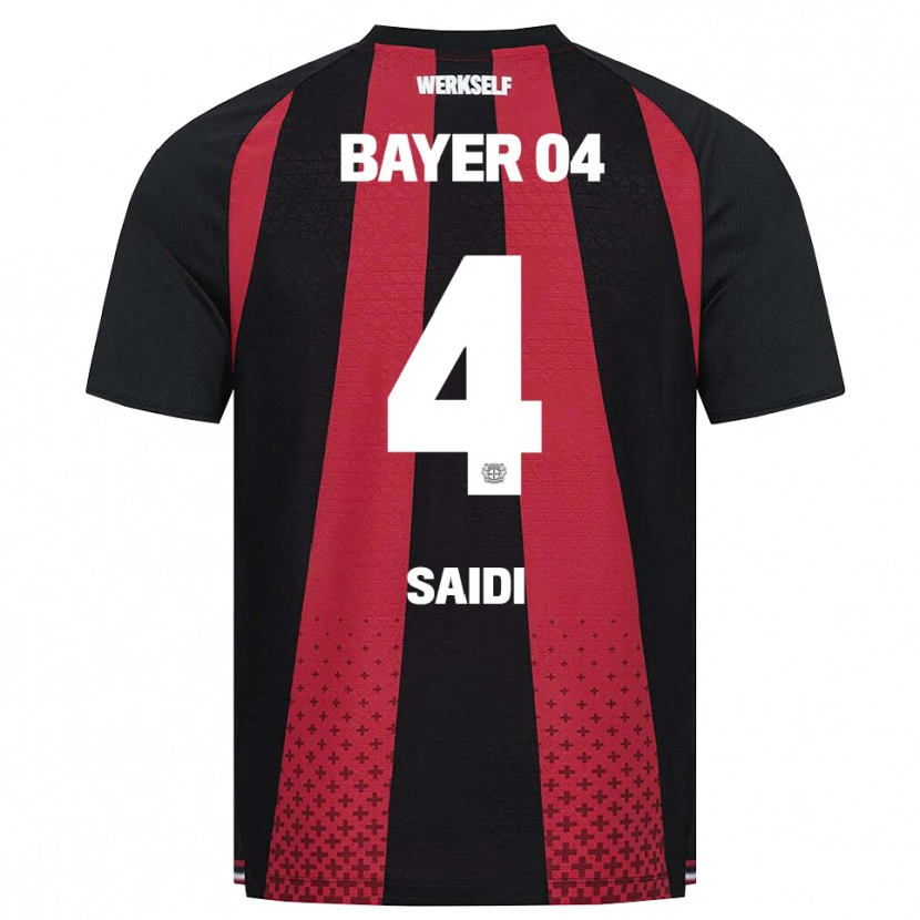 Danxen Homem Camisola Obaid Saidi #4 Preto Branco Vermelho Principal 2026/27 Camisa Brasil