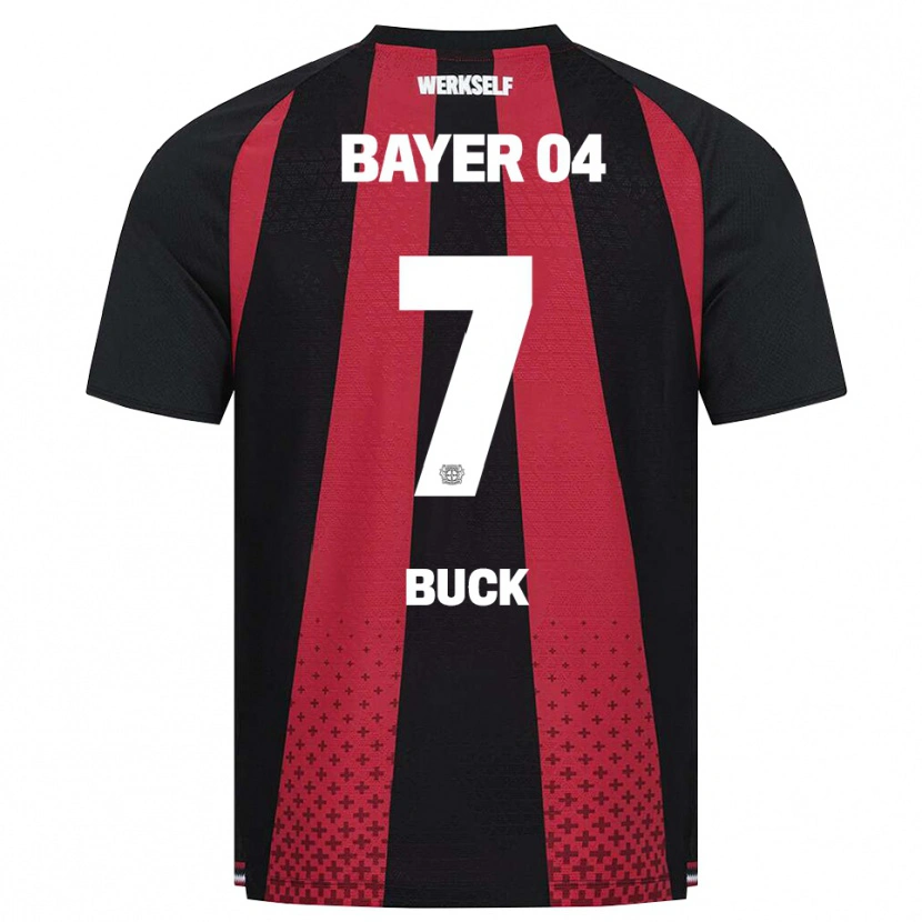 Danxen Homem Camisola Dustin Buck #7 Preto Branco Vermelho Principal 2026/27 Camisa Brasil