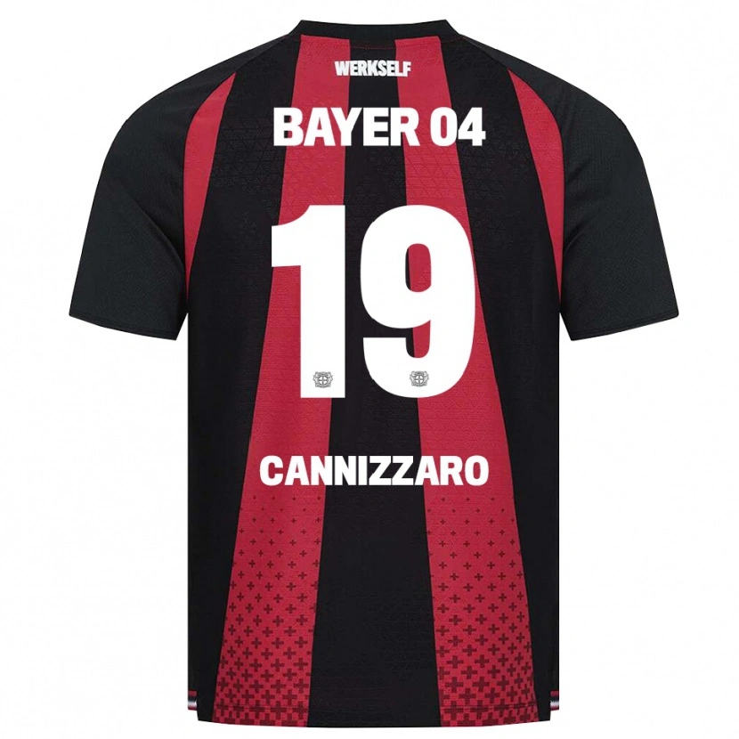 Danxen Homem Camisola Simone Cannizzaro #19 Preto Branco Vermelho Principal 2026/27 Camisa Brasil