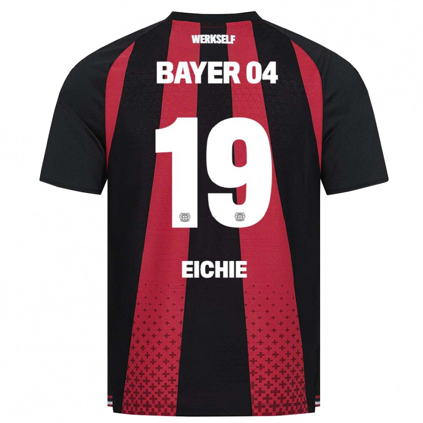Danxen Homem Camisola Isaiah Eichie #19 Preto Branco Vermelho Principal 2026/27 Camisa Brasil