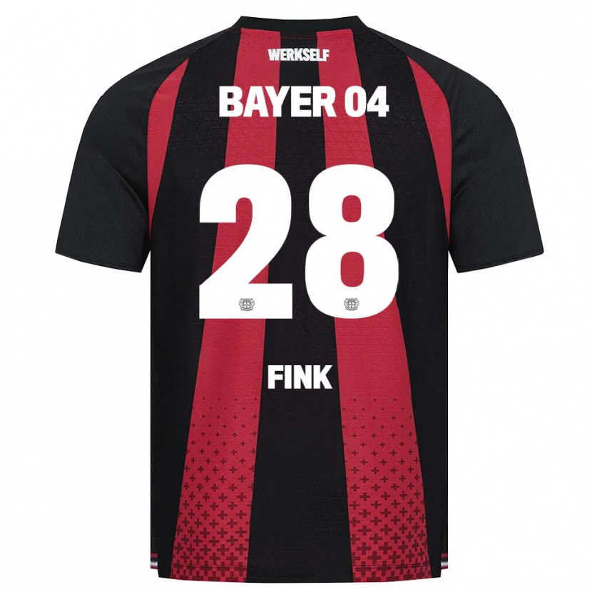 Danxen Homem Camisola Felix Fink #28 Preto Branco Vermelho Principal 2026/27 Camisa Brasil