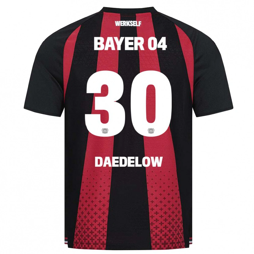 Danxen Homem Camisola Ida Daedelow #30 Preto Branco Vermelho Principal 2026/27 Camisa Brasil