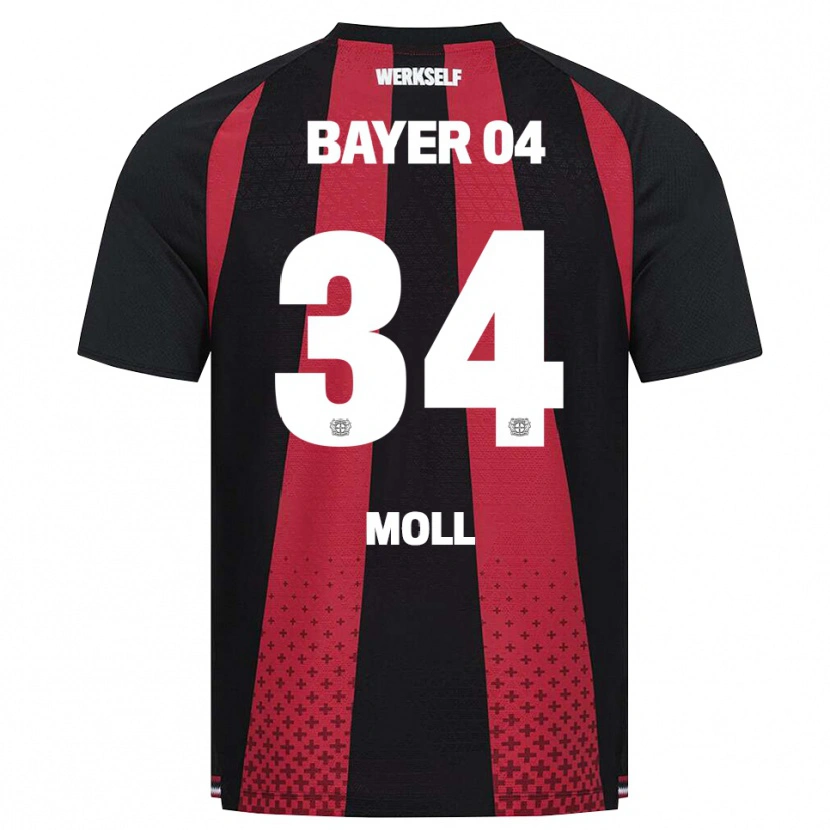 Danxen Homem Camisola Anne Moll #34 Preto Branco Vermelho Principal 2026/27 Camisa Brasil