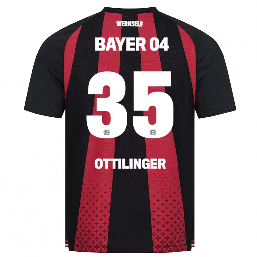 Danxen Homem Camisola Marc Ottilinger #35 Preto Branco Vermelho Principal 2026/27 Camisa Brasil