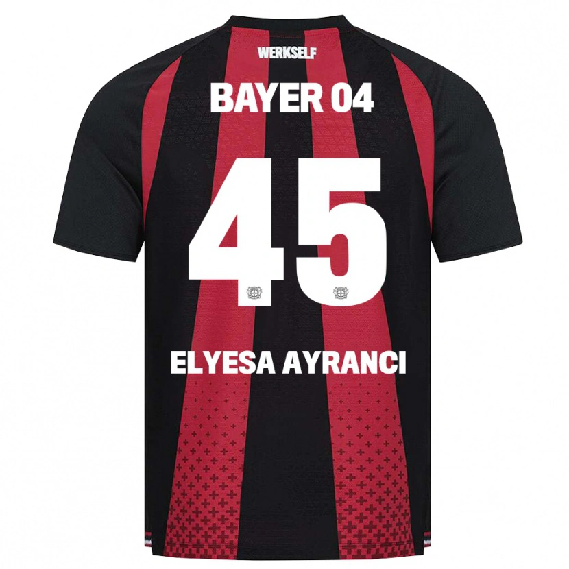 Danxen Homem Camisola Yuşa Elyesa Ayrancı #45 Preto Branco Vermelho Principal 2026/27 Camisa Brasil