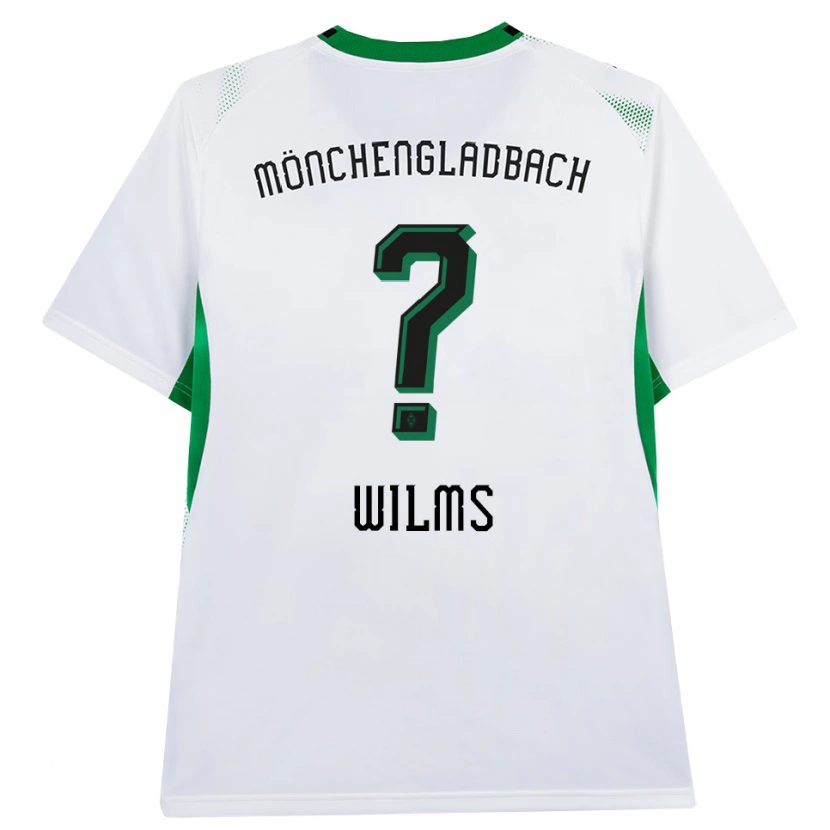 Danxen Homem Camisola Felix Wilms #0 Branco Verde Preto Principal 2026/27 Camisa Brasil